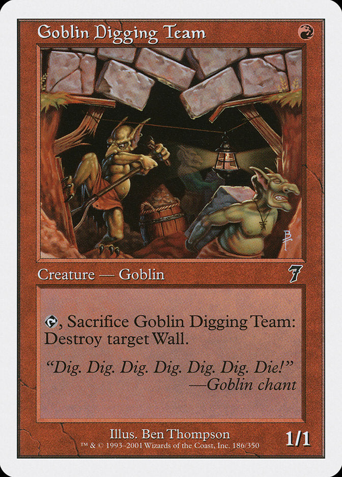 Goblin Digging Team [Seventh Edition] | Webway Games