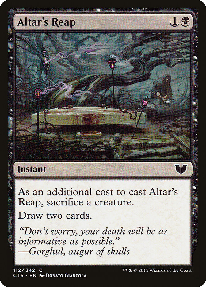 Altar's Reap [Commander 2015] | Webway Games