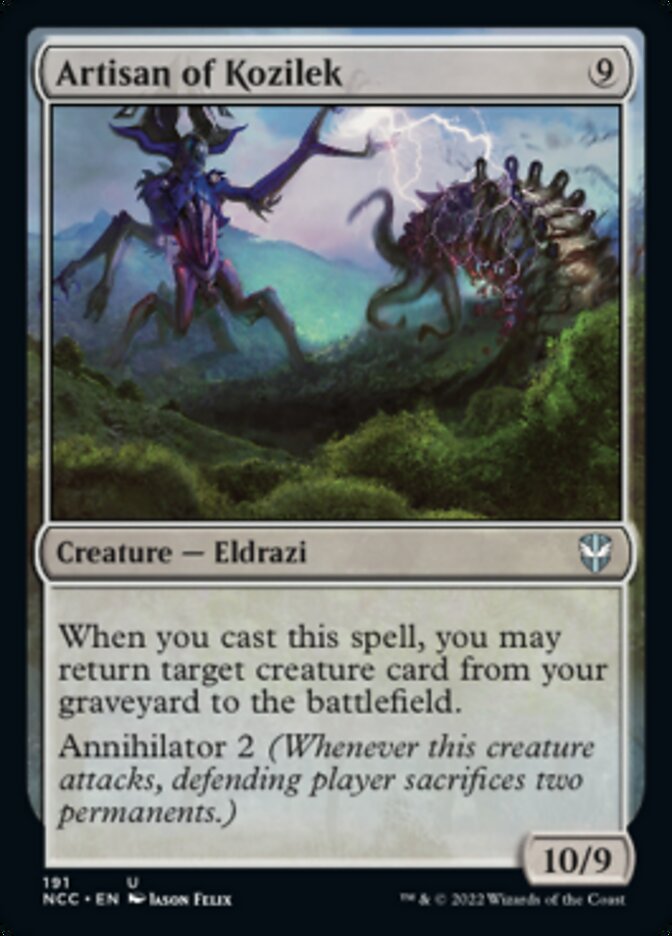 Artisan of Kozilek [Streets of New Capenna Commander] | Webway Games