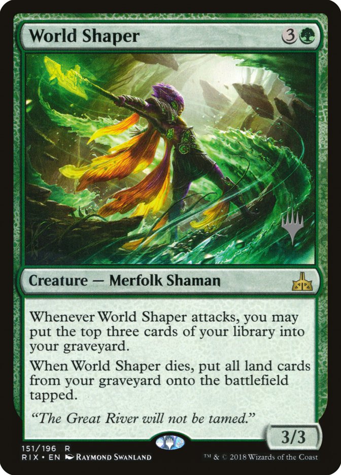 World Shaper (Promo Pack) [Rivals of Ixalan Promos] | Webway Games