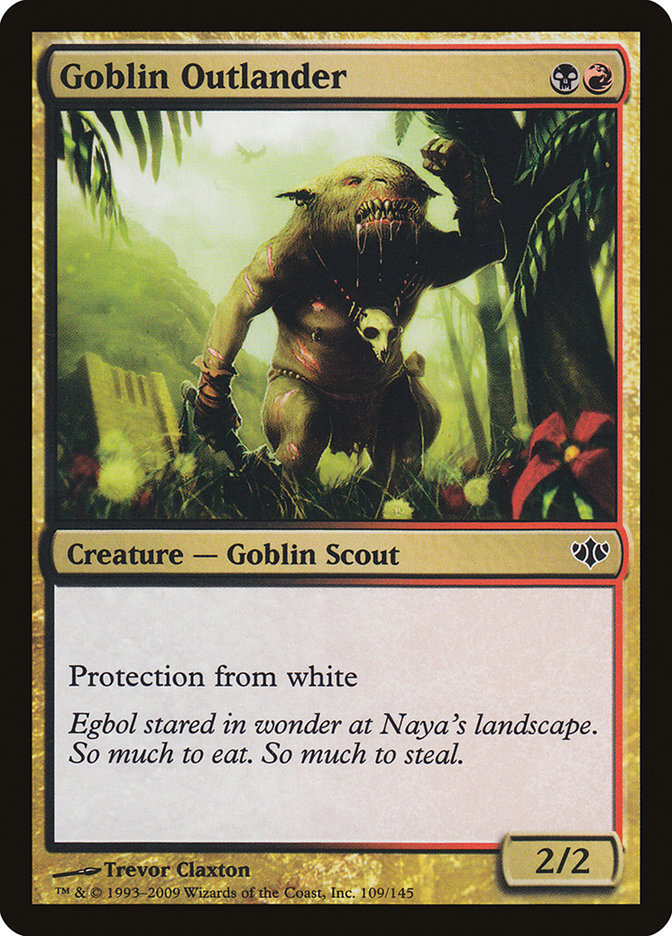Goblin Outlander [Conflux] | Webway Games