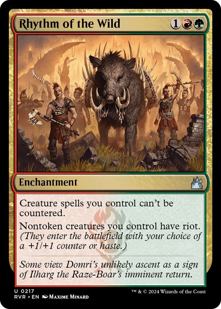 Rhythm of the Wild [Ravnica Remastered] | Webway Games