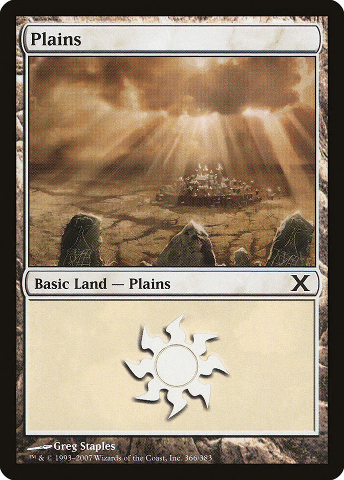 Plains (366) [Tenth Edition] | Webway Games