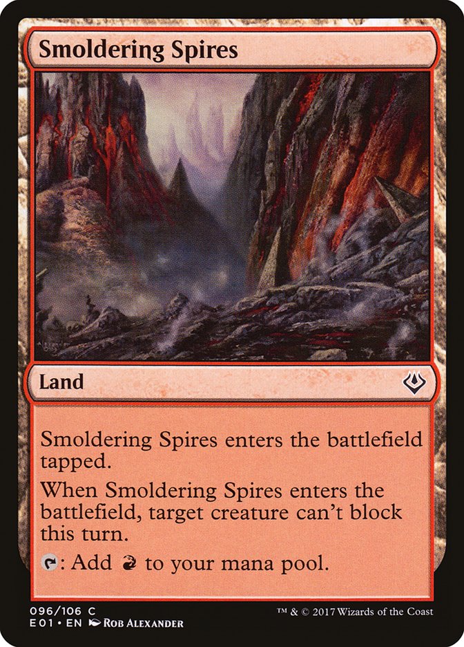 Smoldering Spires [Archenemy: Nicol Bolas] | Webway Games