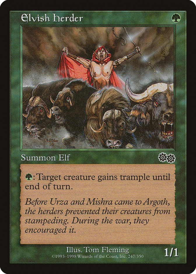 Elvish Herder [Urza's Saga] | Webway Games