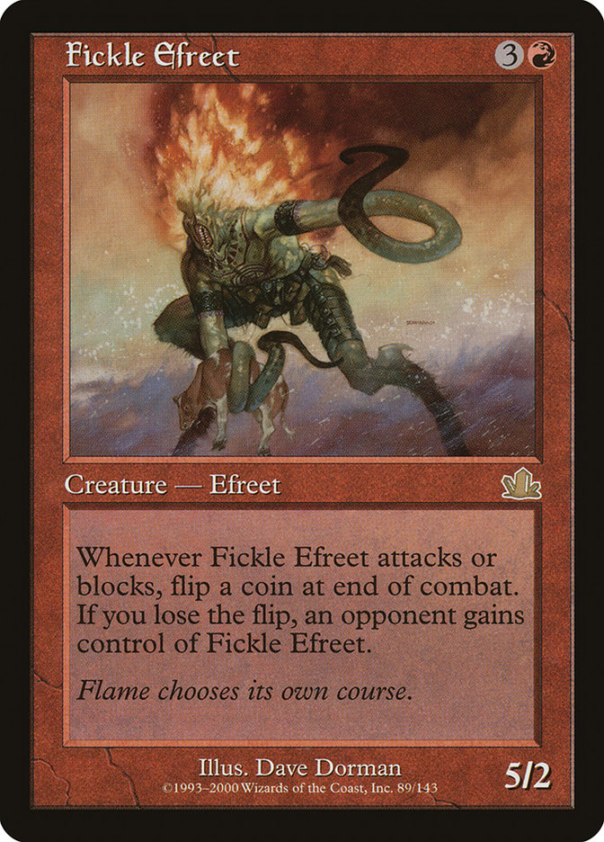 Fickle Efreet [Prophecy] | Webway Games