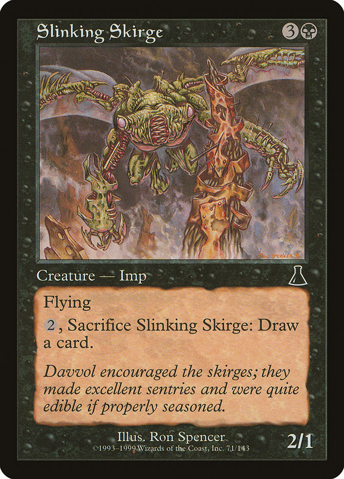 Slinking Skirge [Urza's Destiny] | Webway Games