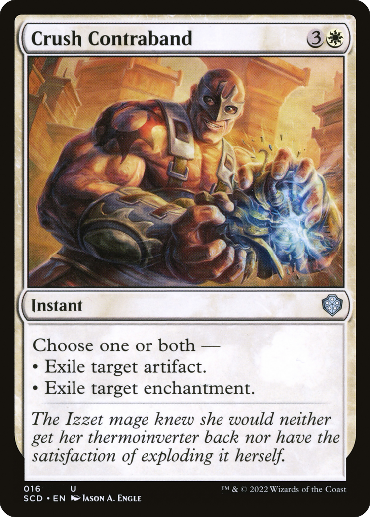 Crush Contraband [Starter Commander Decks] | Webway Games