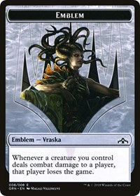 Vraska Emblem // Human Double-sided Token (Challenger 2020) [Unique and Miscellaneous Promos] | Webway Games