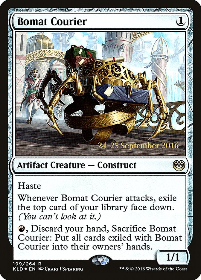 Bomat Courier  (Prerelease) [Kaladesh Prerelease Promos] | Webway Games