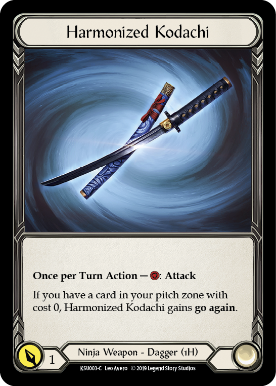 Harmonized Kodachi [KSU003-C] 1st Edition Normal | Webway Games