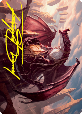 Velomachus Lorehold Art Card (Gold-Stamped Signature) [Strixhaven: School of Mages Art Series] | Webway Games