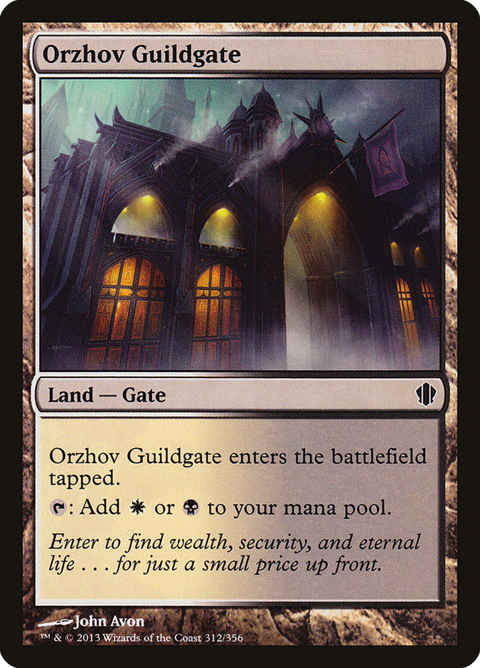 Orzhov Guildgate [Commander 2013] | Webway Games
