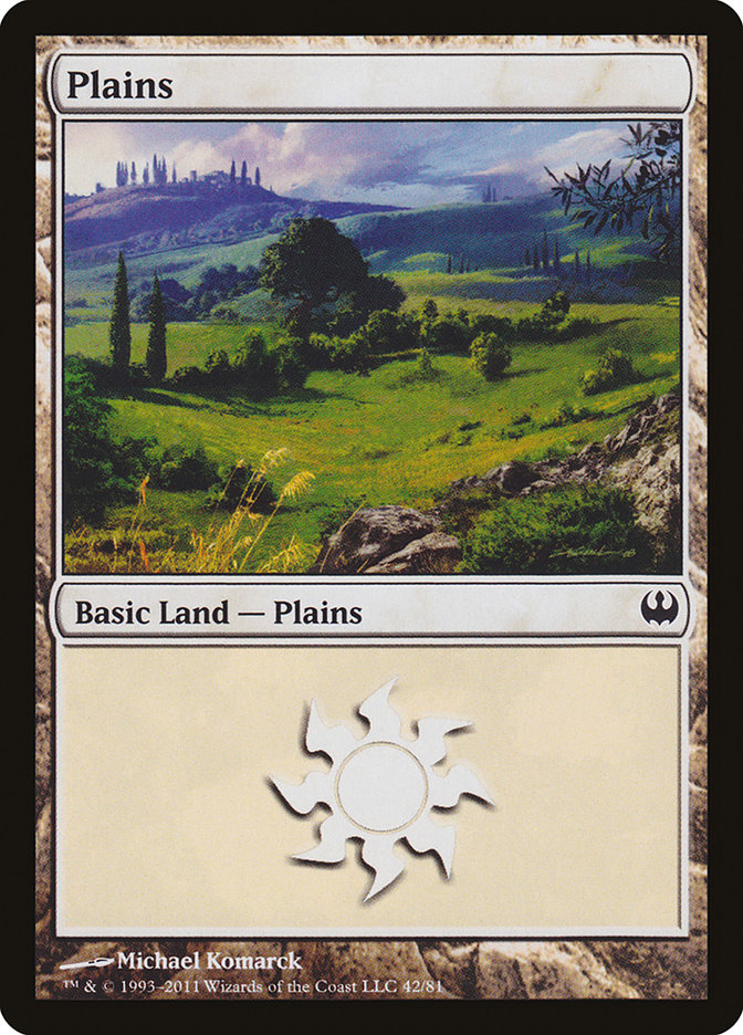 Plains (#42) [Duel Decks: Knights vs. Dragons] | Webway Games