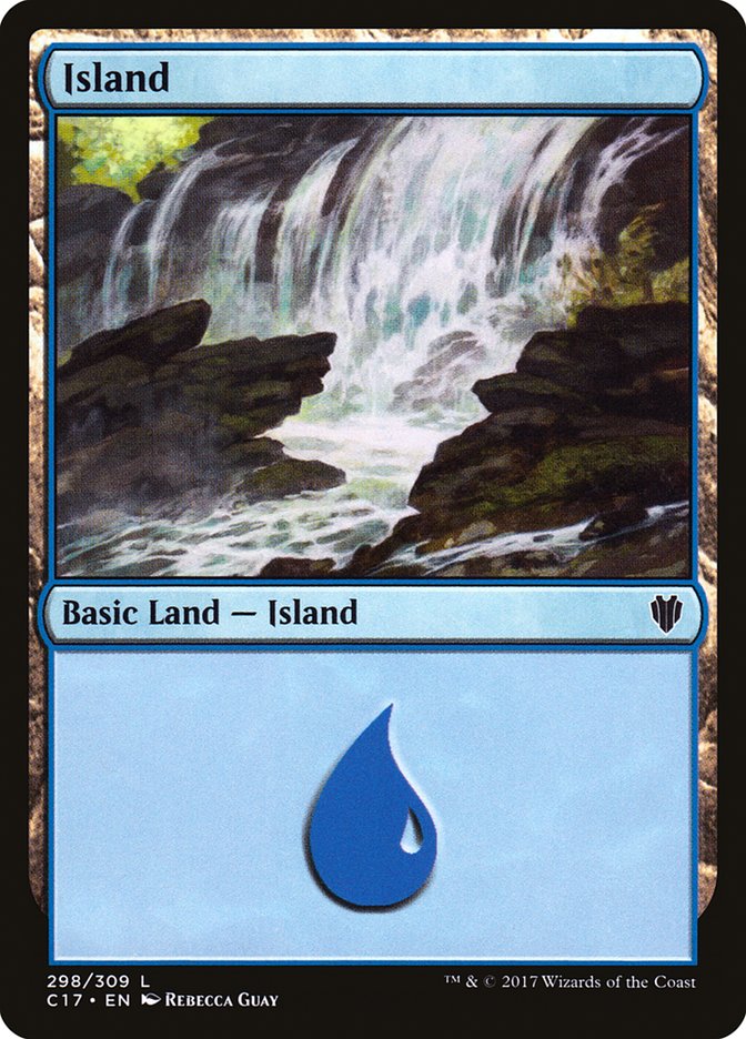 Island (#298) [Commander 2017] | Webway Games