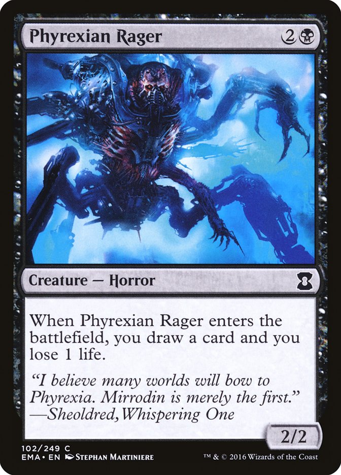 Phyrexian Rager [Eternal Masters] | Webway Games