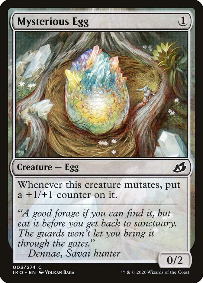 Mysterious Egg [Ikoria: Lair of Behemoths] | Webway Games