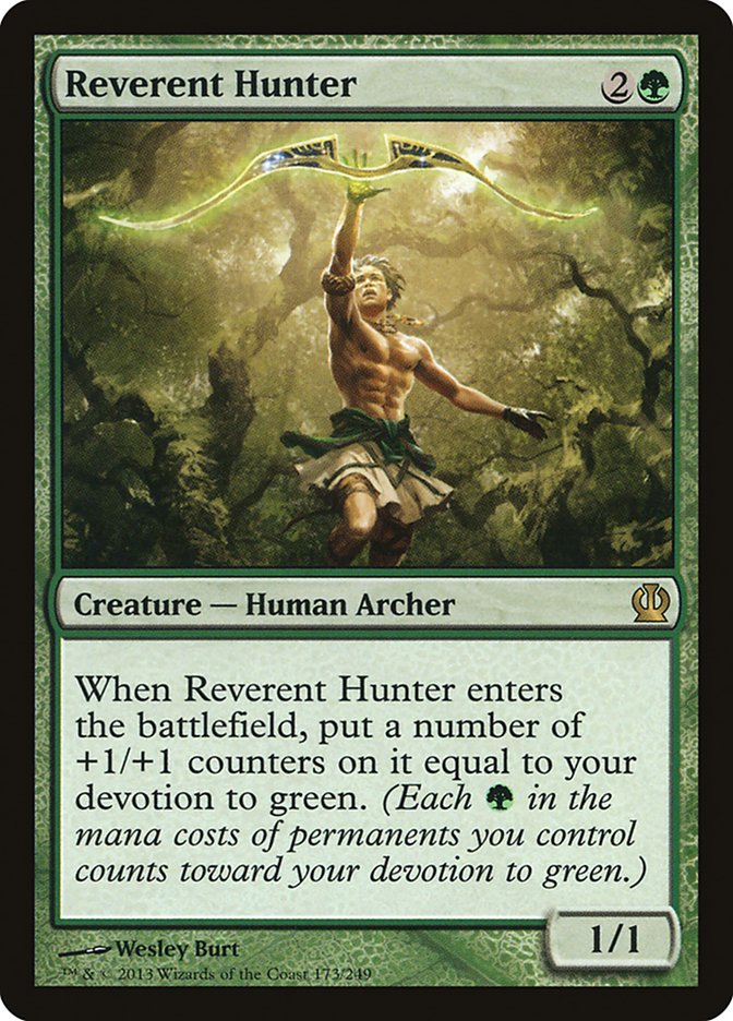 Reverent Hunter [Theros] | Webway Games