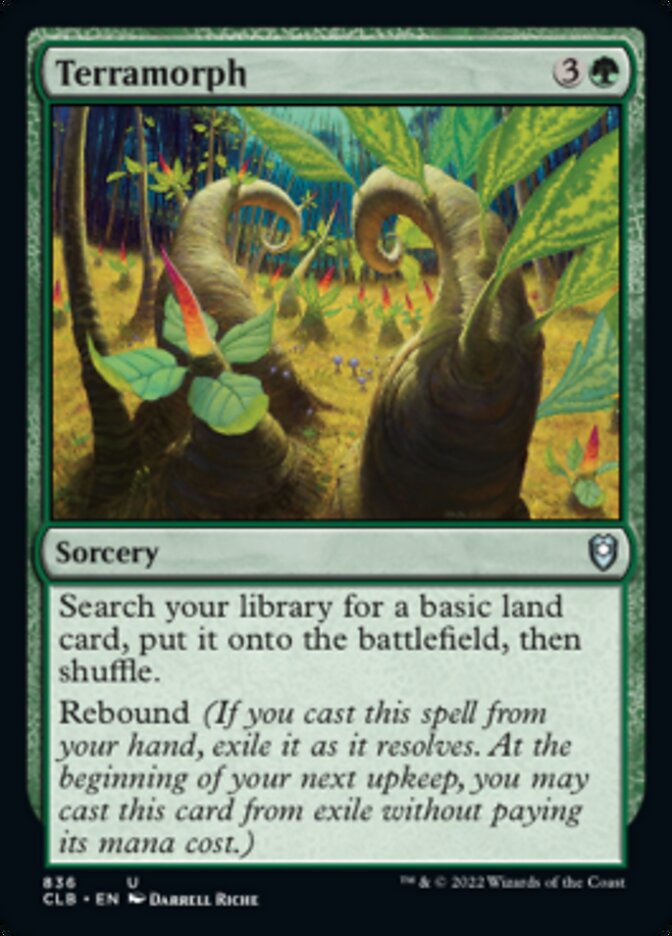 Terramorph [Commander Legends: Battle for Baldur's Gate] | Webway Games