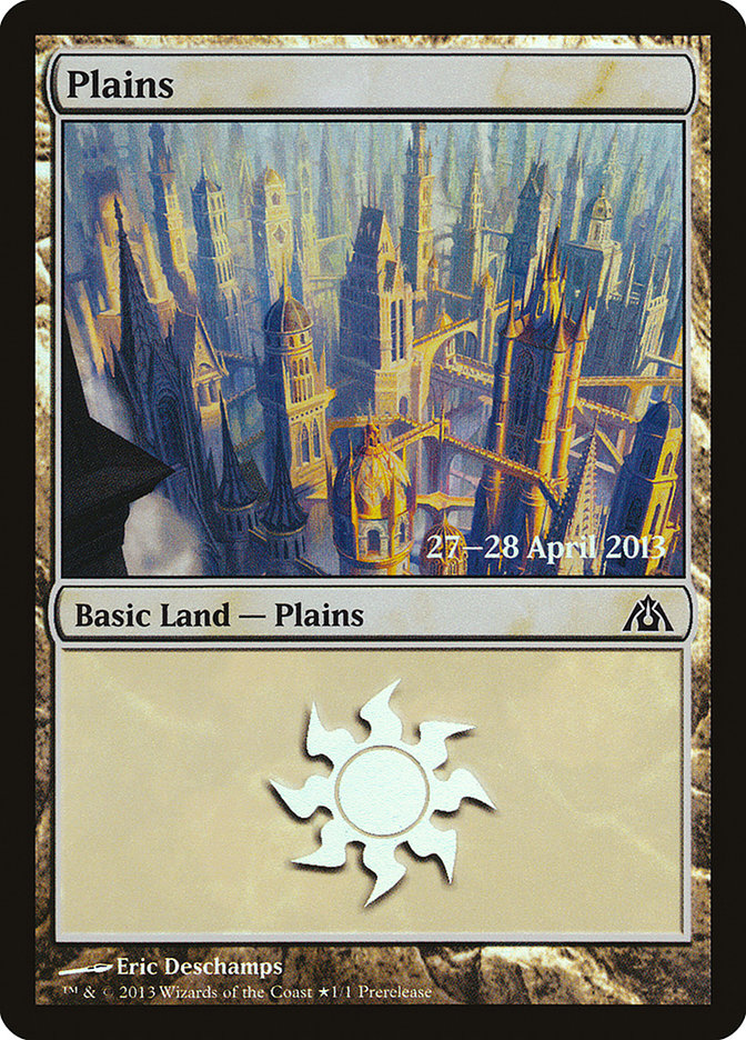 Plains (#157) [Dragon's Maze Prerelease Promos] | Webway Games