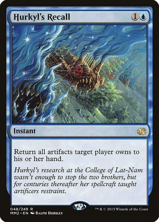 Hurkyl's Recall [Modern Masters 2015] | Webway Games