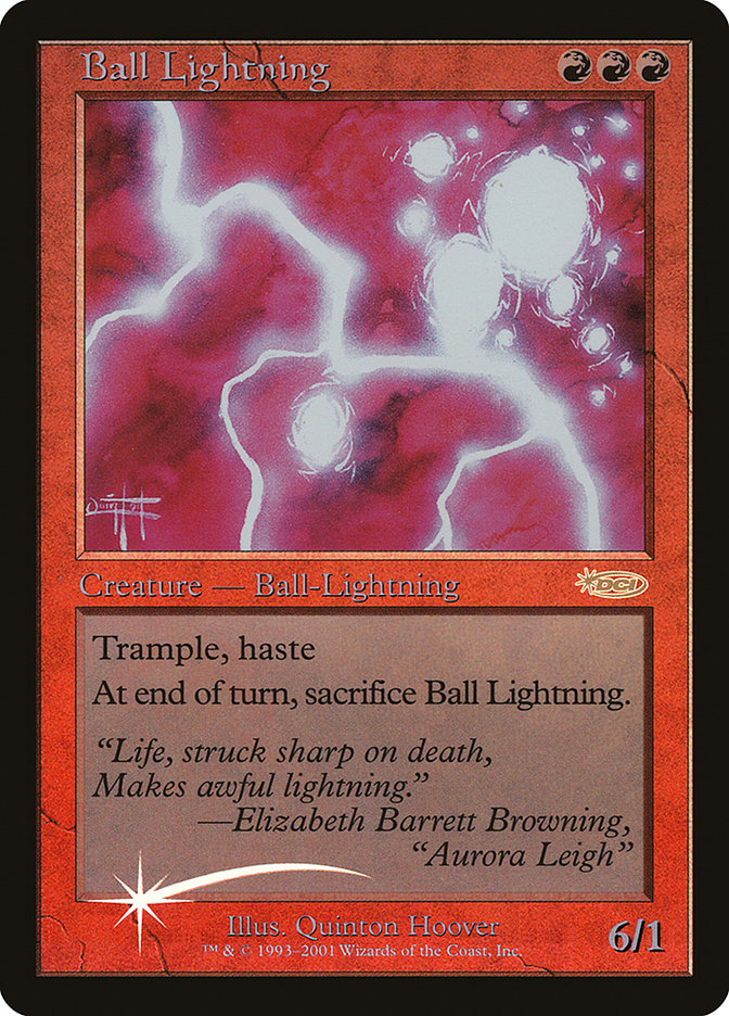 Ball Lightning [Judge Gift Cards 2001] | Webway Games