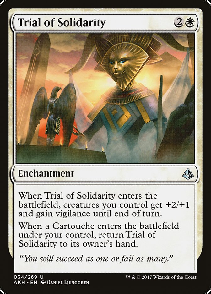 Trial of Solidarity [Amonkhet] | Webway Games