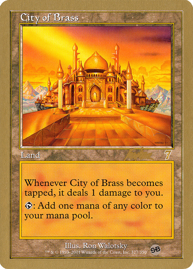 City of Brass (Brian Kibler) (SB) [World Championship Decks 2002] | Webway Games