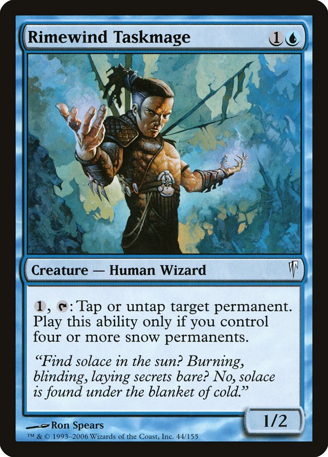 Rimewind Taskmage [Coldsnap] | Webway Games