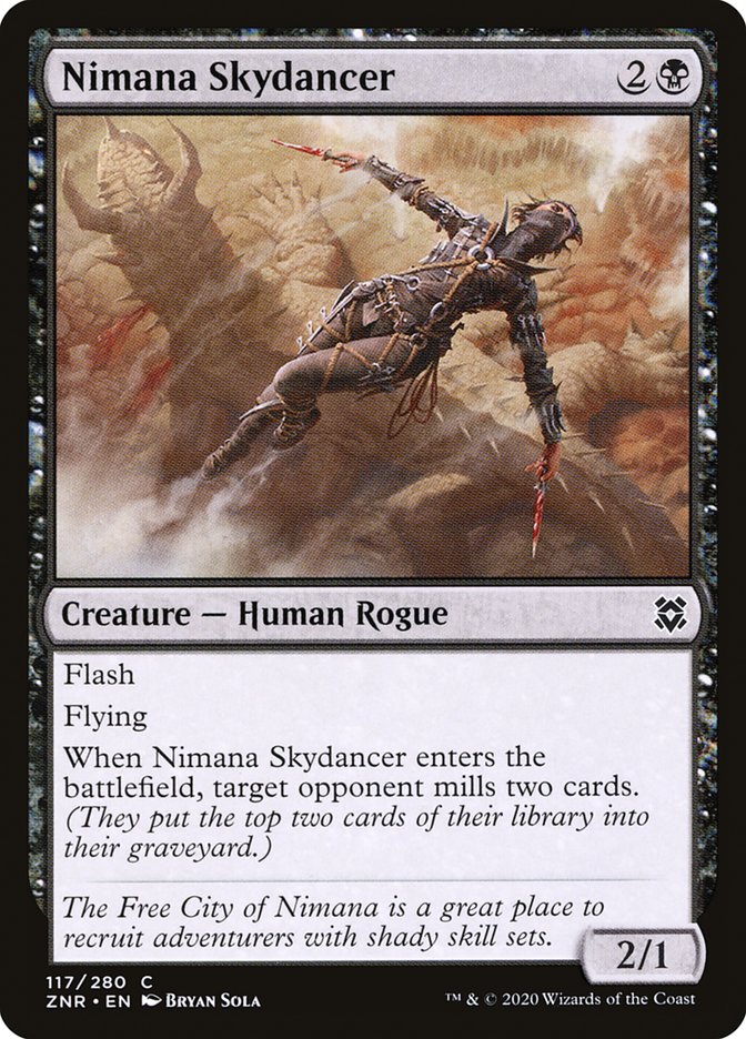 Nimana Skydancer [Zendikar Rising] | Webway Games
