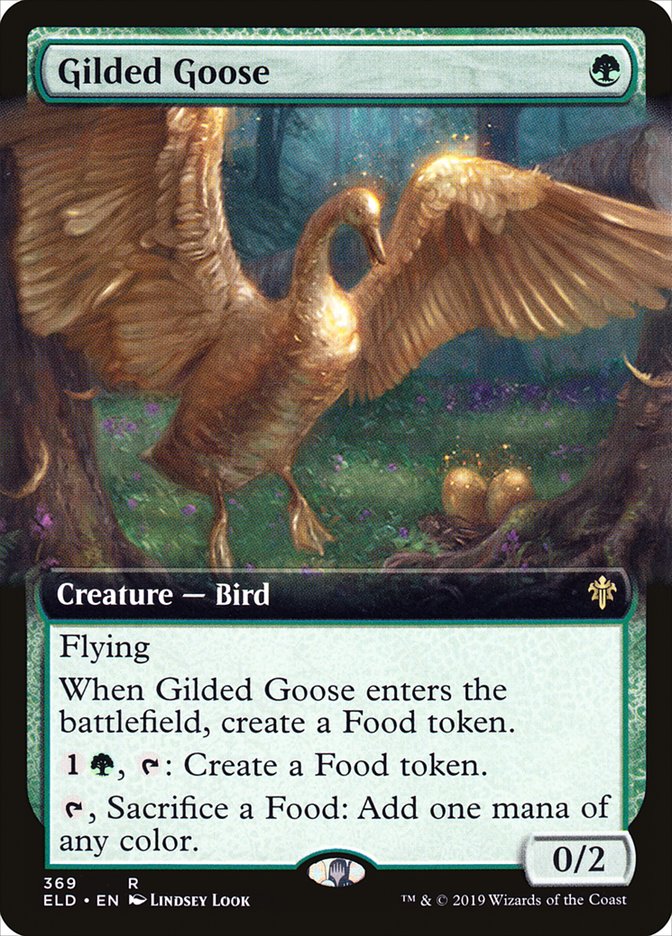Gilded Goose (Extended Art) [Throne of Eldraine] | Webway Games