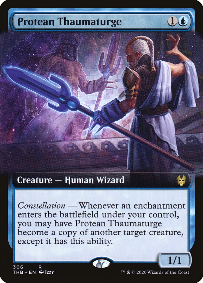 Protean Thaumaturge (Extended Art) [Theros Beyond Death] | Webway Games