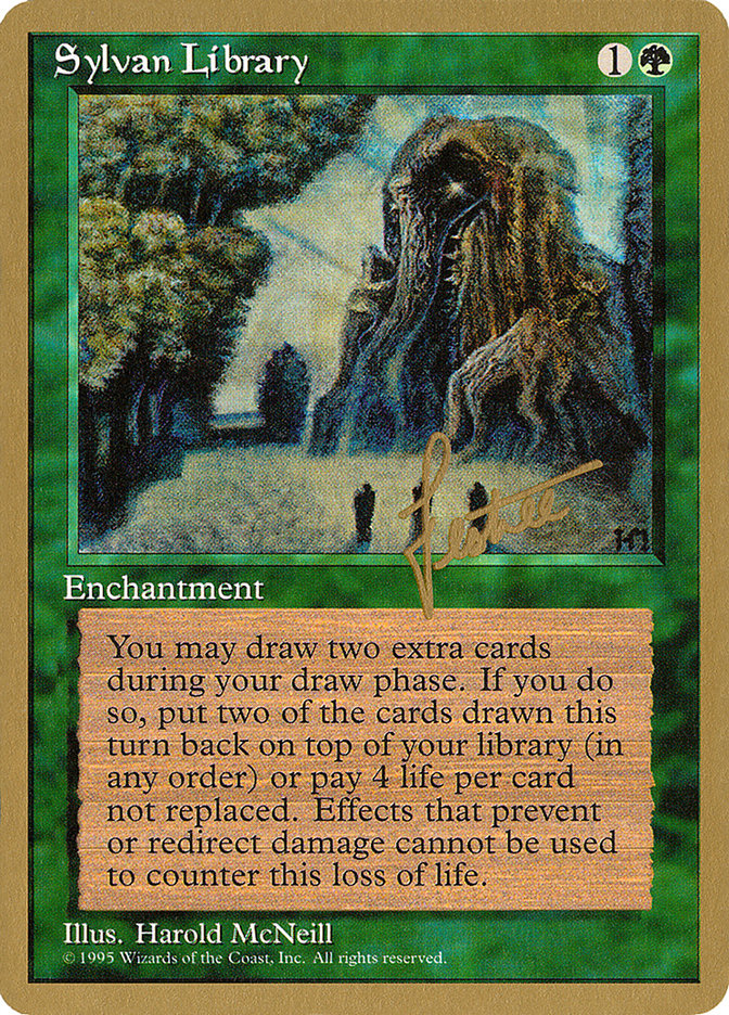 Sylvan Library (Bertrand Lestree) [Pro Tour Collector Set] | Webway Games
