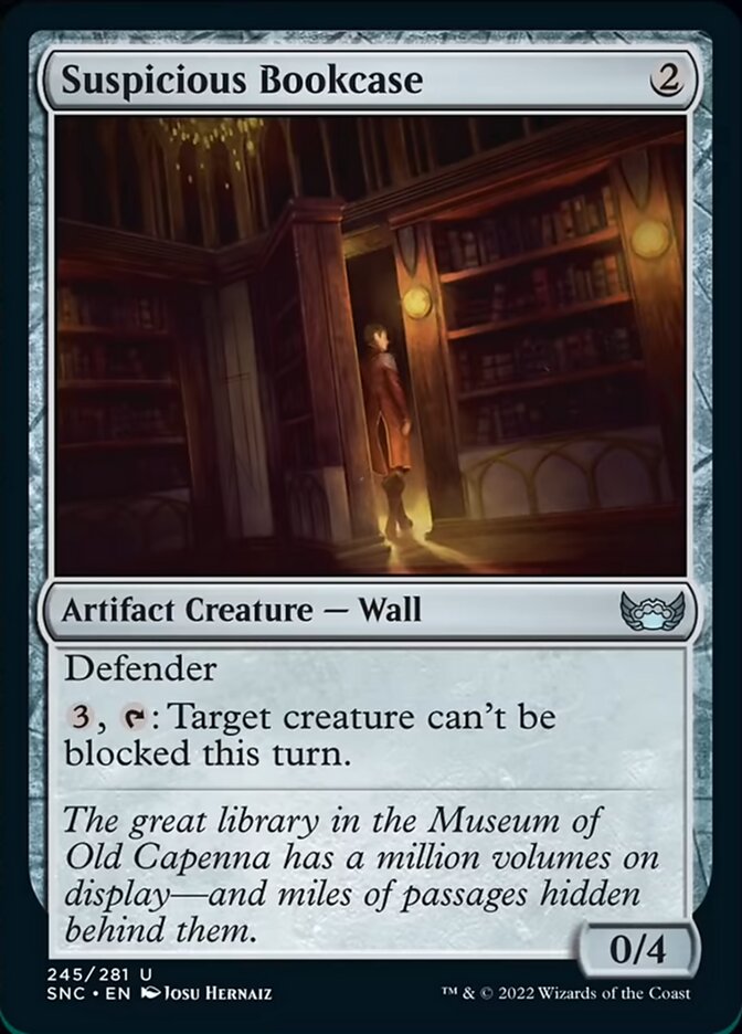Suspicious Bookcase [Streets of New Capenna] | Webway Games