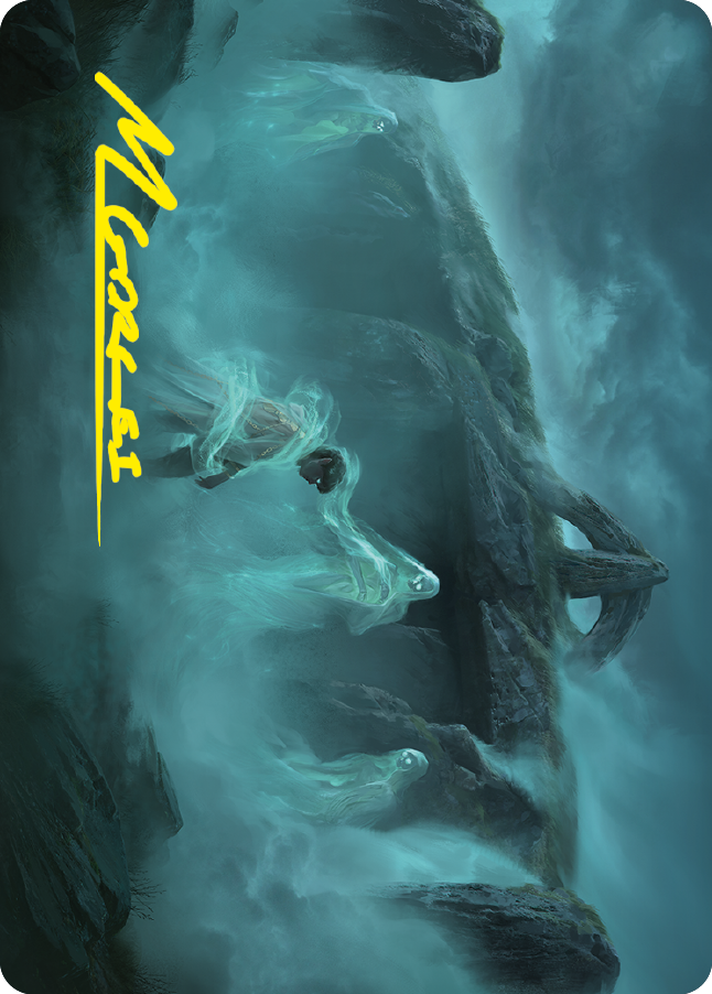 Fog on the Barrow-Downs Art Card (Gold-Stamped Signature) [The Lord of the Rings: Tales of Middle-earth Art Series] | Webway Games