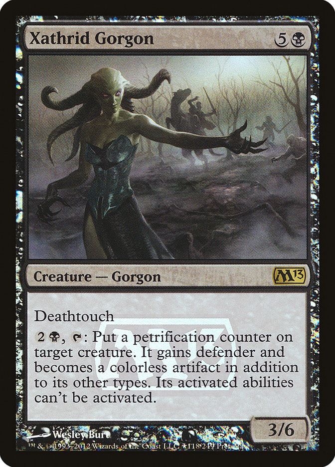 Xathrid Gorgon [Magic 2013 Prerelease Promos] | Webway Games