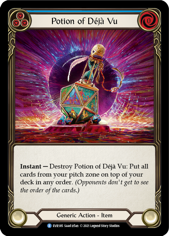 Potion of Deja Vu [EVR185] (Everfest)  1st Edition Normal | Webway Games