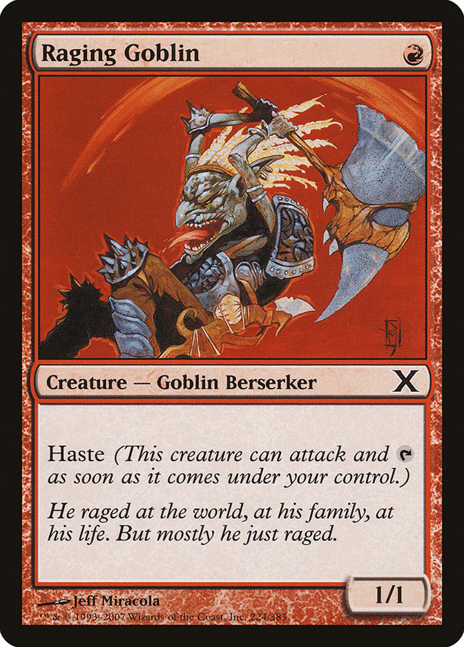 Raging Goblin [Tenth Edition] | Webway Games