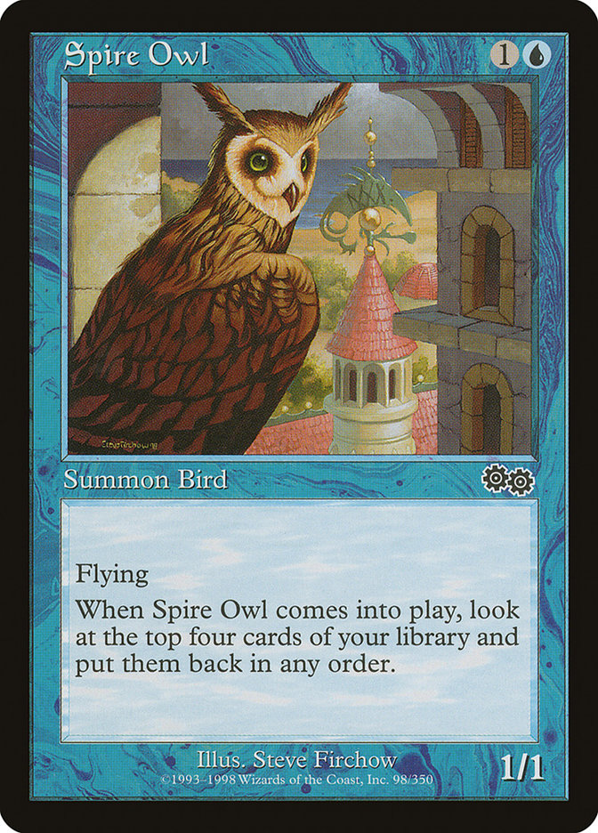 Spire Owl [Urza's Saga] | Webway Games