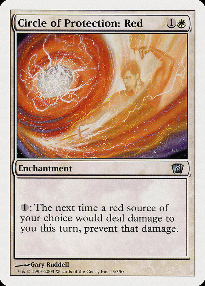 Circle of Protection: Red [Eighth Edition] | Webway Games
