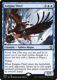 Enigma Thief [Commander: Zendikar Rising] | Webway Games