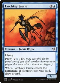 Latchkey Faerie [Zendikar Rising Commander] | Webway Games