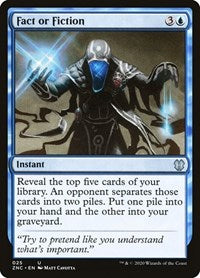 Fact or Fiction [Zendikar Rising Commander] | Webway Games