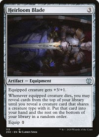 Heirloom Blade [Zendikar Rising Commander] | Webway Games