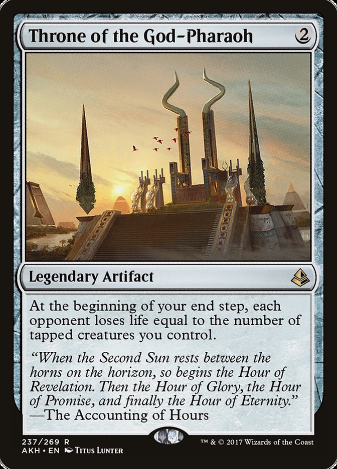 Throne of the God-Pharaoh [Amonkhet] | Webway Games