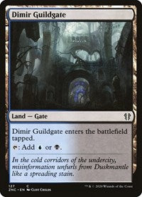Dimir Guildgate [Zendikar Rising Commander] | Webway Games