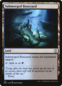 Submerged Boneyard [Zendikar Rising Commander] | Webway Games