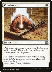 Condemn [Zendikar Rising Commander] | Webway Games