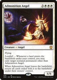 Admonition Angel [Zendikar Rising Commander] | Webway Games