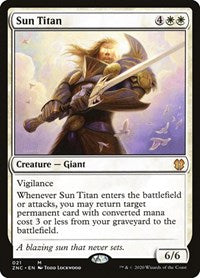 Sun Titan [Zendikar Rising Commander] | Webway Games